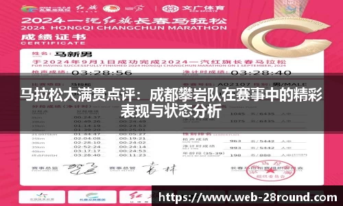 马拉松大满贯点评：成都攀岩队在赛事中的精彩表现与状态分析
